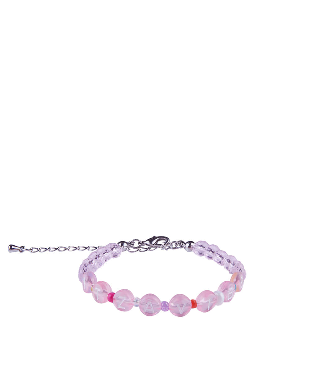 [i-ac21-006]Pink beads Bracelet,고양이,고양이 반팔, 고양이 후드,잇자바이브